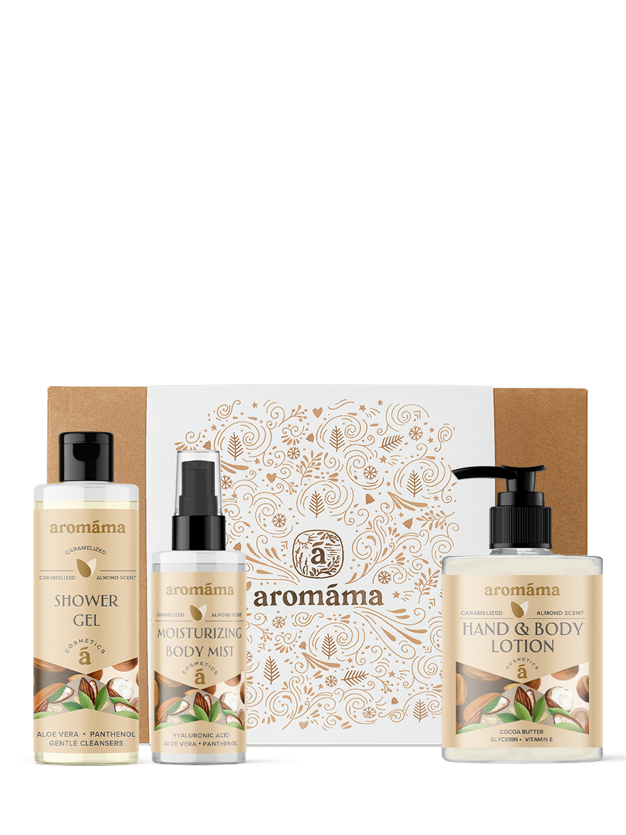 Caramelized Almond Cleanse & Hydrate Trio