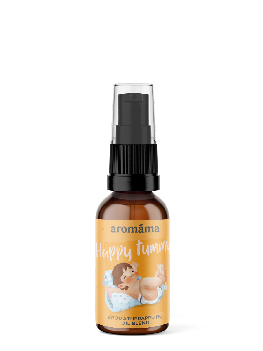 Oil Blend For Massage — Happy Tummy