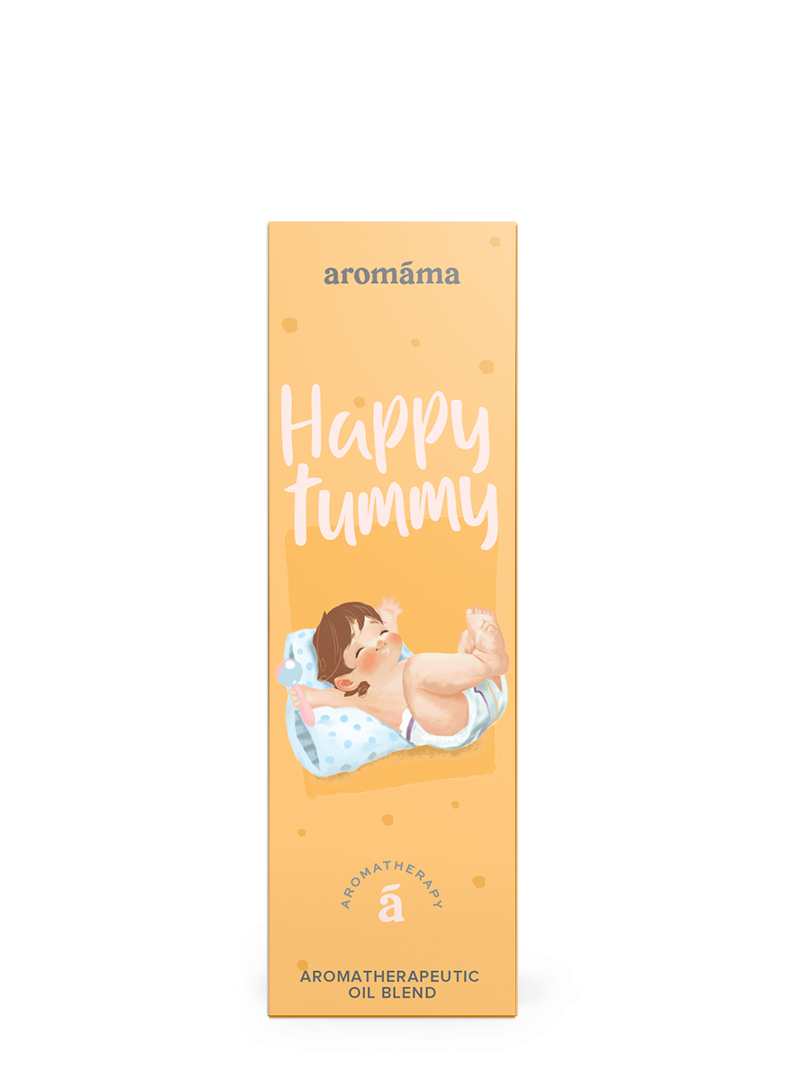 Oil Blend For Massage — Happy Tummy