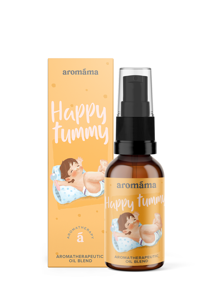 Oil Blend For Massage — Happy Tummy