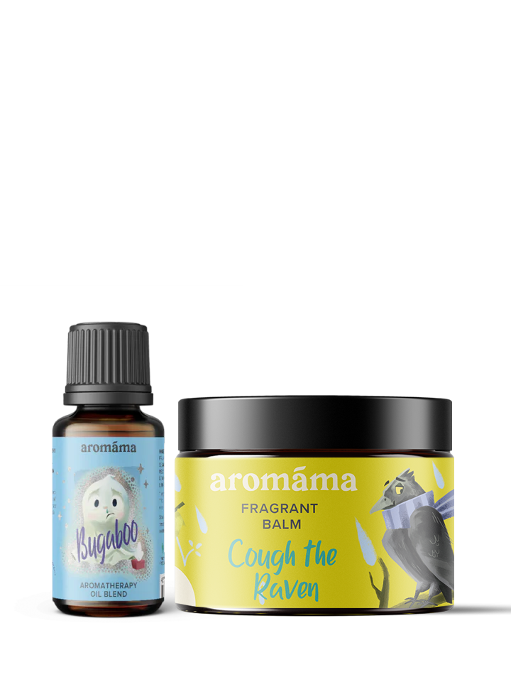 Bugaboo and Cough the Raven set