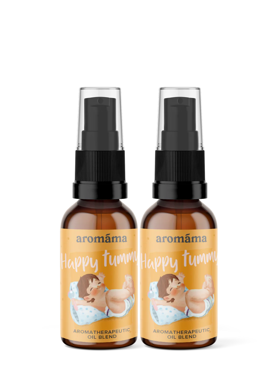 Oil Blend For Massage — Happy Tummy