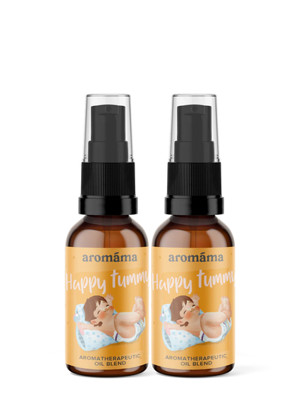 Oil Blend For Massage — Happy Tummy