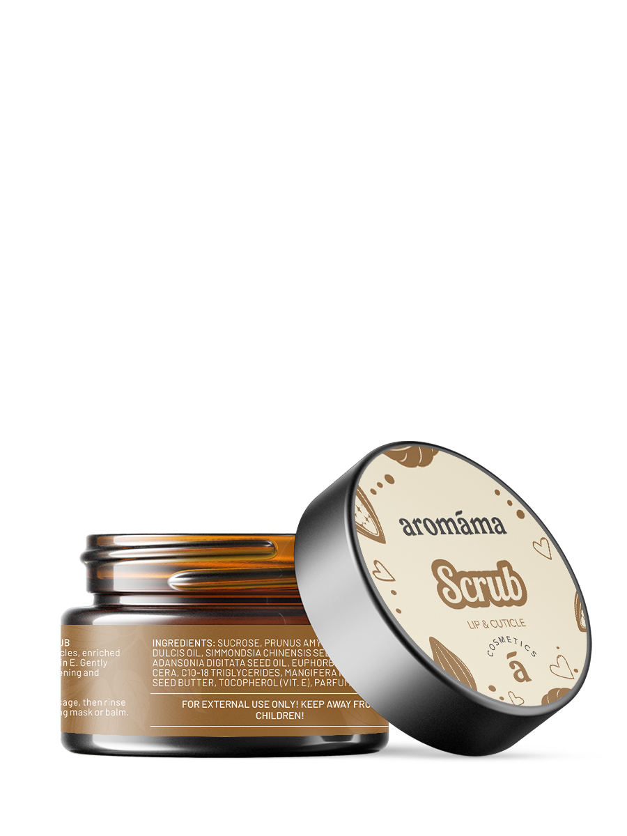 Caramel Scented Lip &amp; Cuticle Scrub