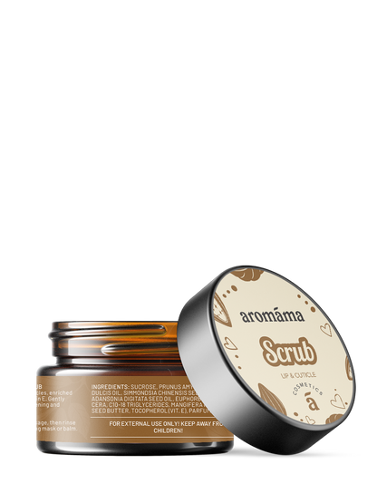 Caramel Scented Lip &amp; Cuticle Scrub