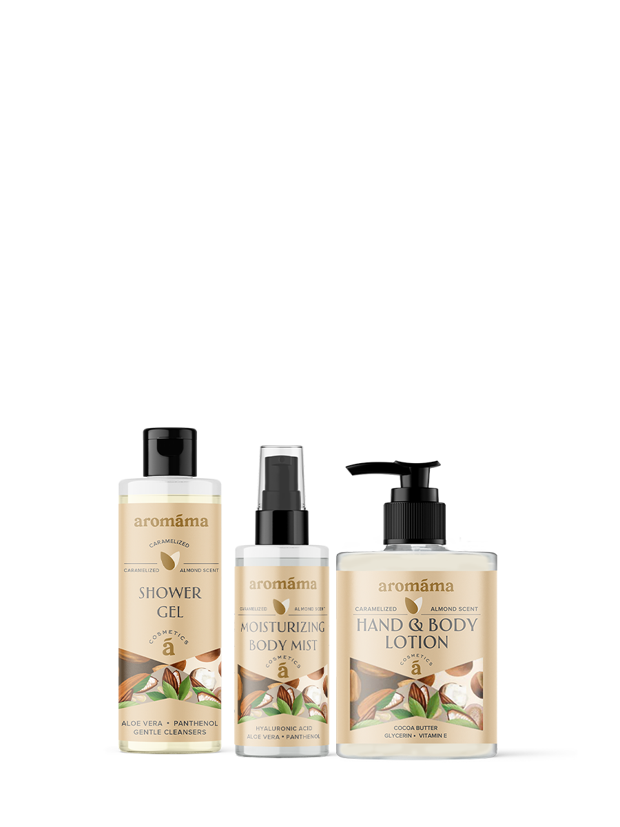 Caramelized Almond Cleanse &amp; Hydrate Trio