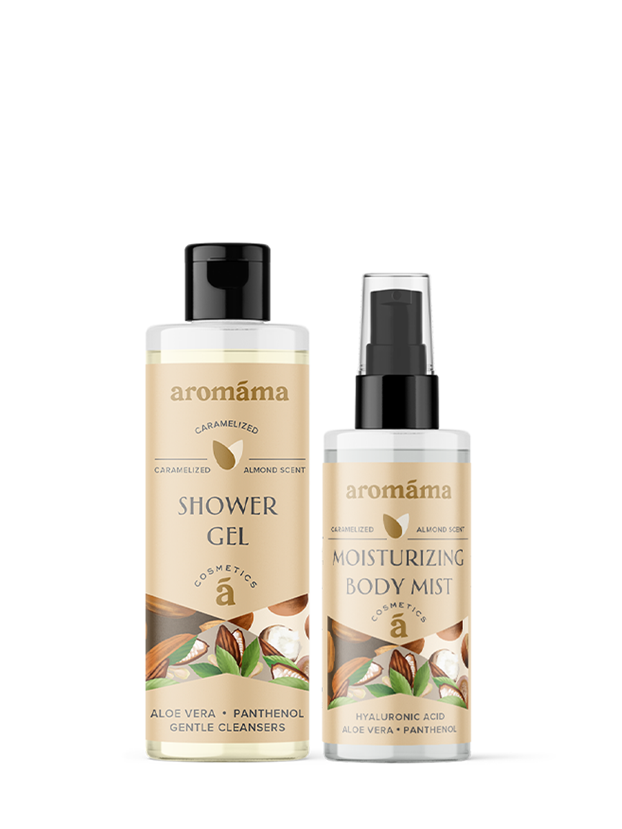 Caramelized Almond Cleanse &amp; Moisturize Duo