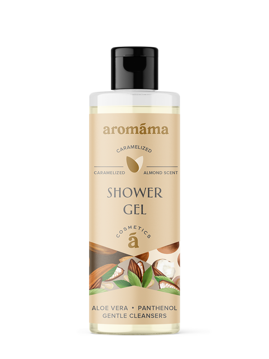 Caramelized Almond Scented Shower Gel