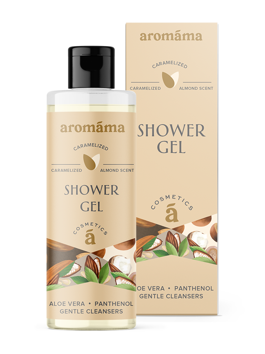 Caramelized Almond Scented Shower Gel