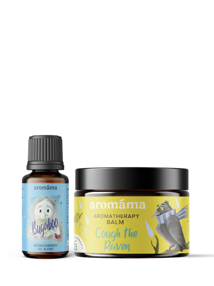 Bugaboo and Cough the Raven set