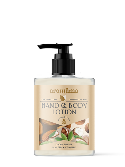 Caramelized Almond Scented Hand and Body Lotion