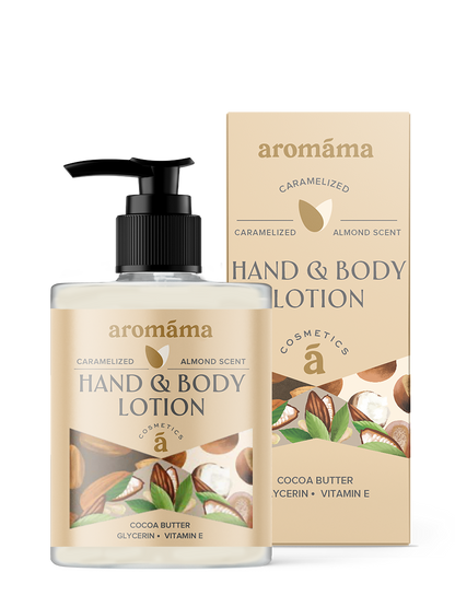 Caramelized Almond Scented Hand and Body Lotion