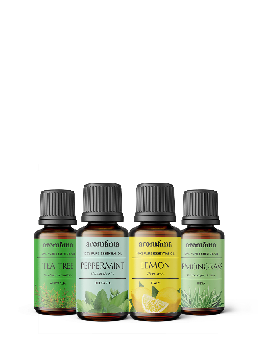 Essential Oil Set for a Fresh &amp; Clean Home