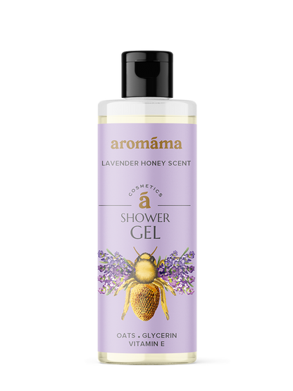 Lavender Honey Scented Bath and Shower Gel 
