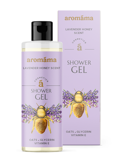 Lavender Honey Scented Bath and Shower Gel 