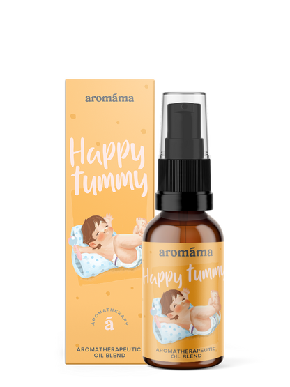 Oil Blend For Massage — Happy Tummy