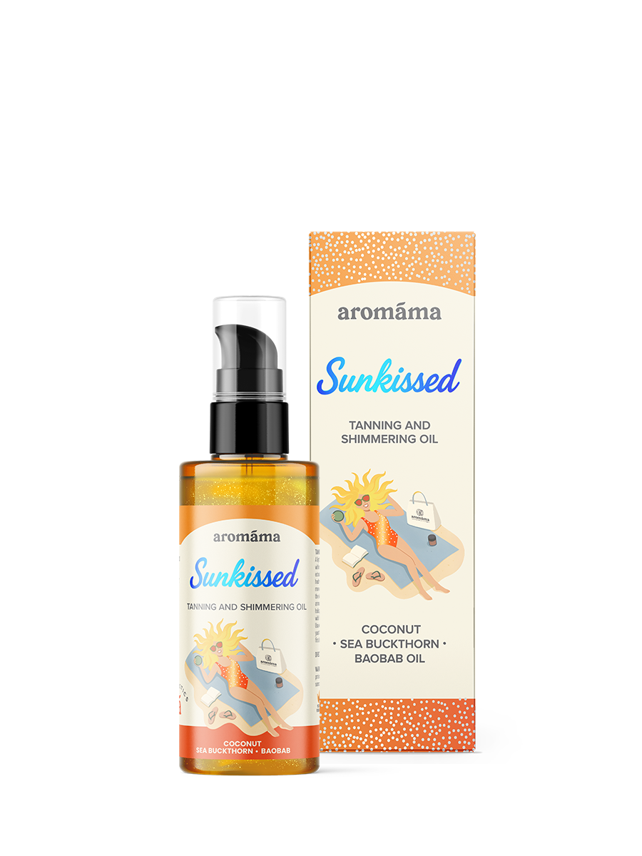 Sunkissed Tanning and Shimmering Oil with Mica