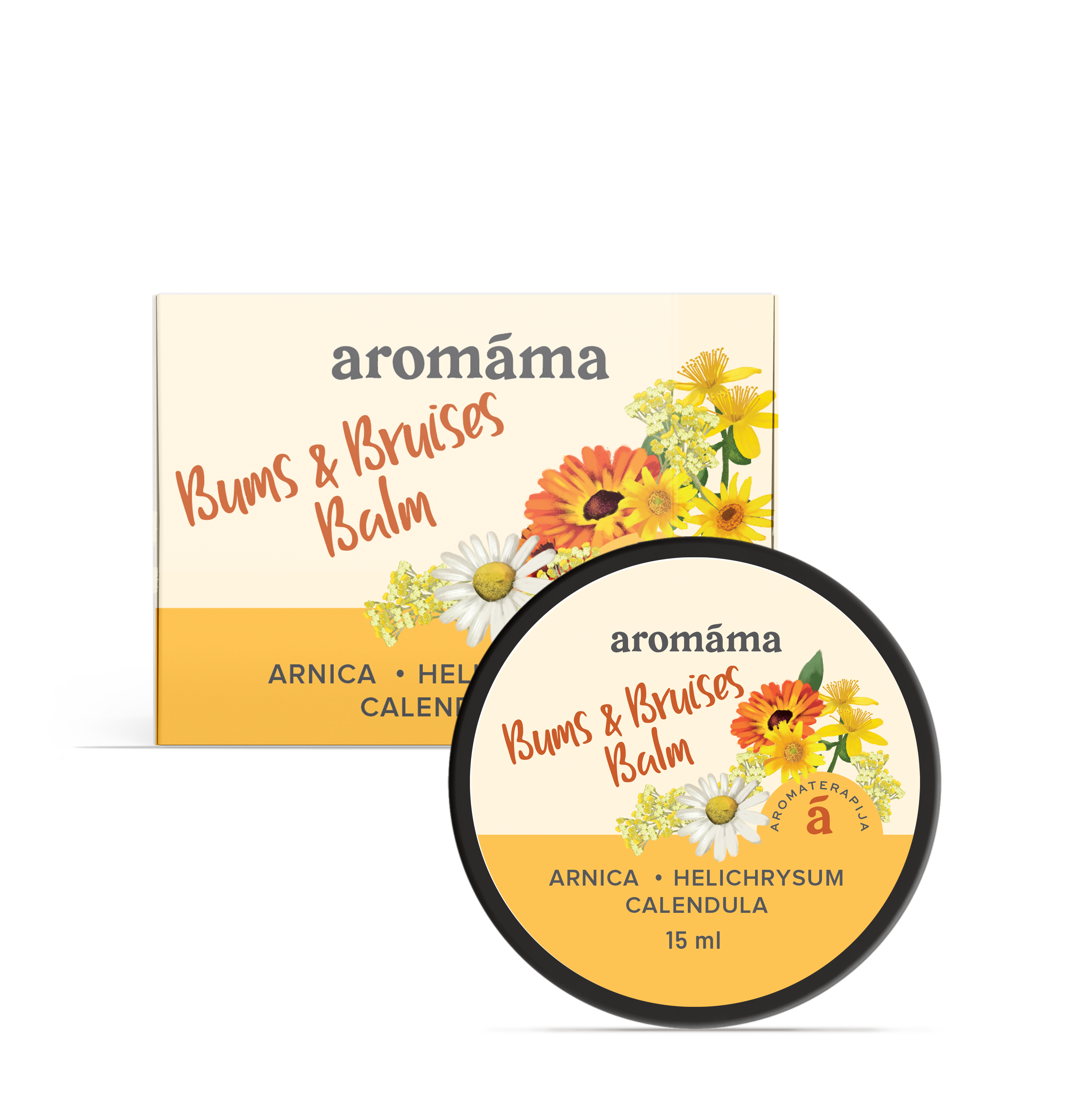 Aromatherapy Bums &amp; Bruises Balm