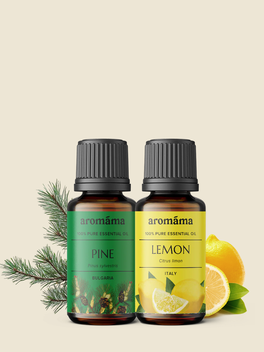 Pine Essential Oil + Lemon Essential Oil (GIFT)